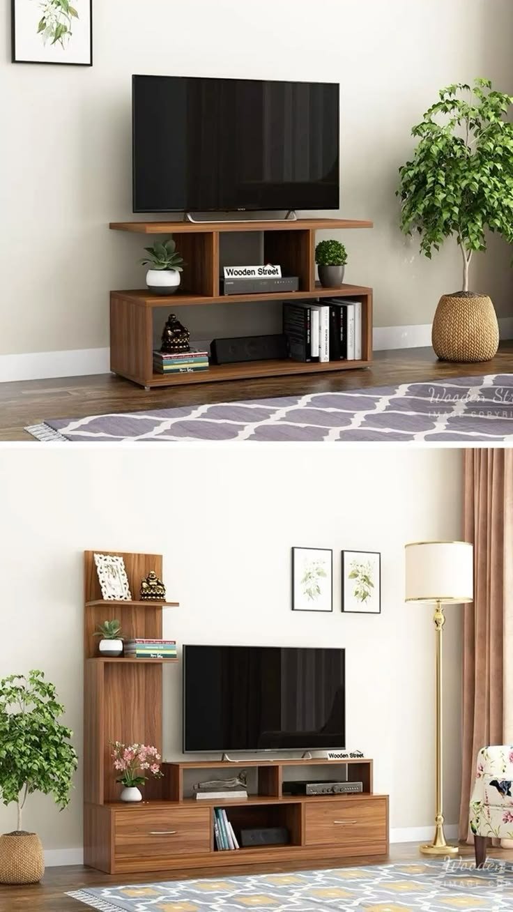 Classy Teakwood tv unit